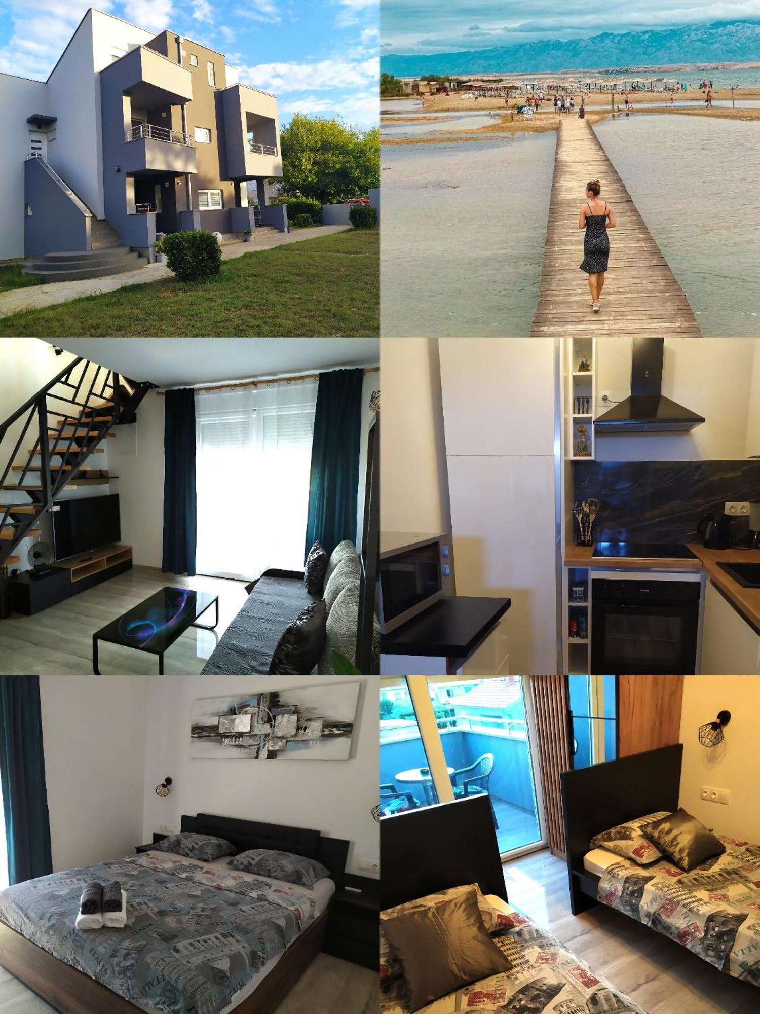 Apartmani Mira Нін Екстер'єр фото